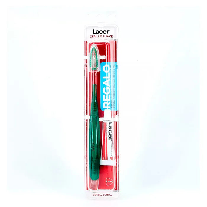 Lacer Soft Brosse à Dents + Dentifrice