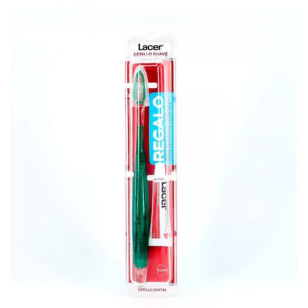 Lacer Soft Brosse à Dents + Dentifrice 5ml - Batty Beauty