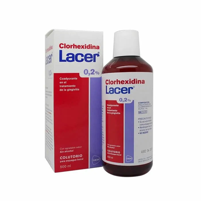 Lacer Bain de bouche à la chlorhexidine Lacer