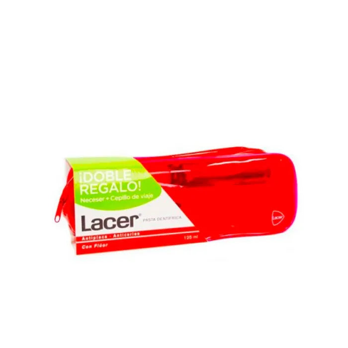 Lacer Dentifrice + Brosse à Dents de Voyage Cadeau