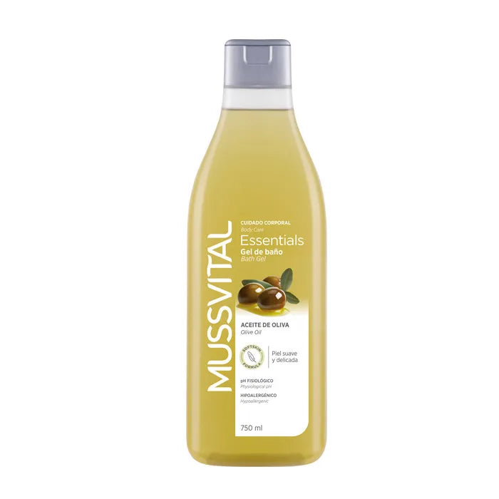 Mussvital Essentials Olive Oil Gel De Douche