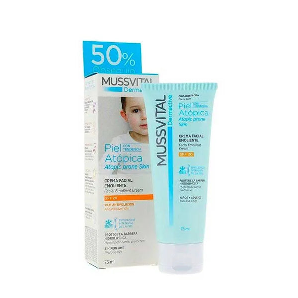 Mussvital Atopic Facial Cream 75ml - Batty Beauty