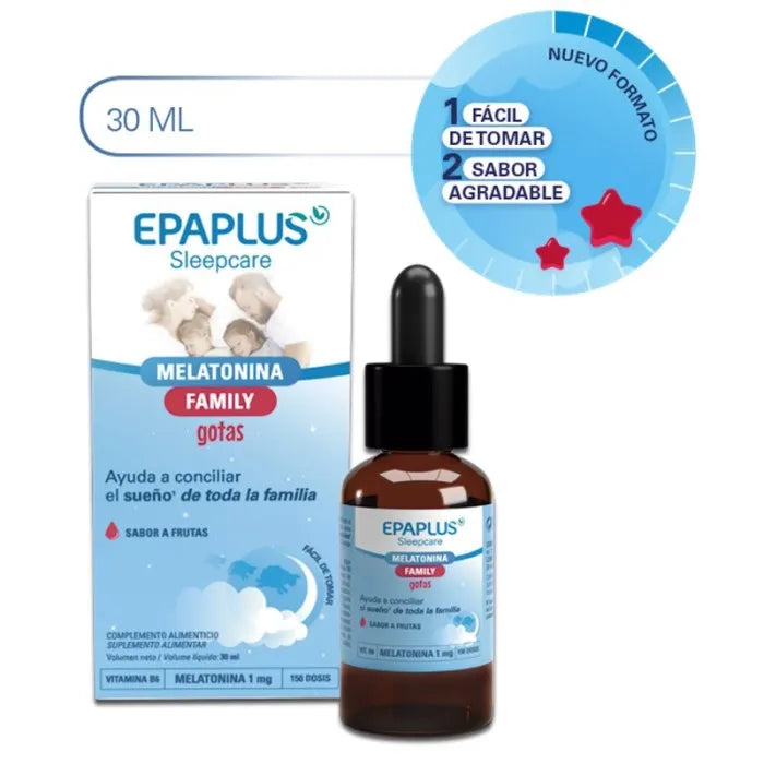 Epaplus Sleep Gouttes De Mélatonine Family