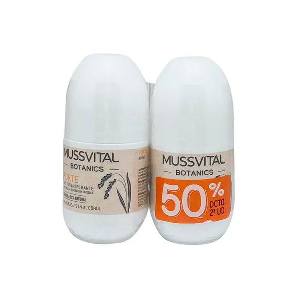 Mussvital Botanics Deo Forte Set 2 Unites 75ml - Batty Beauty