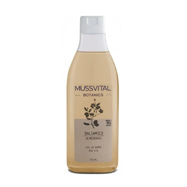 Mussvital Essentials Botanics Gel Douche Amande 750ml - Batty Beauty