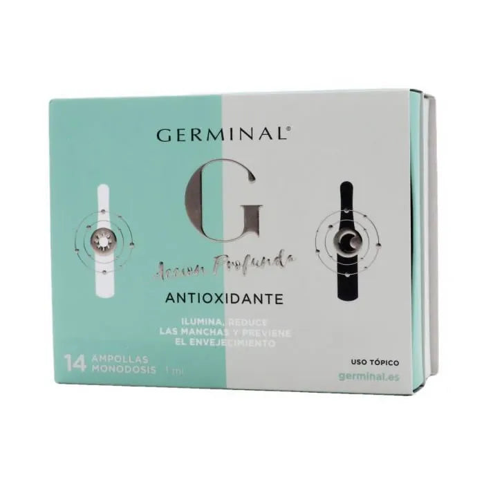Germinal Deep Antioxidant Action Day - Night 14 Ampoules