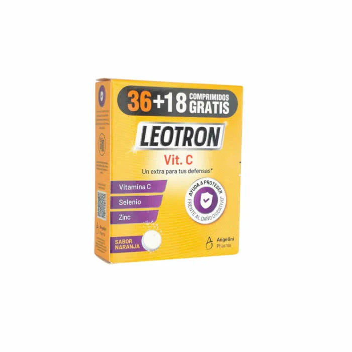 Leotron Vitamine C 36 + 18 Comprimés Effervescents
