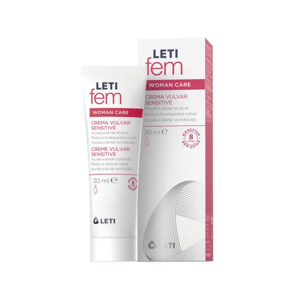 LetiFem Womn Care Crème Vulvaire Sensitive 30ml - LETI