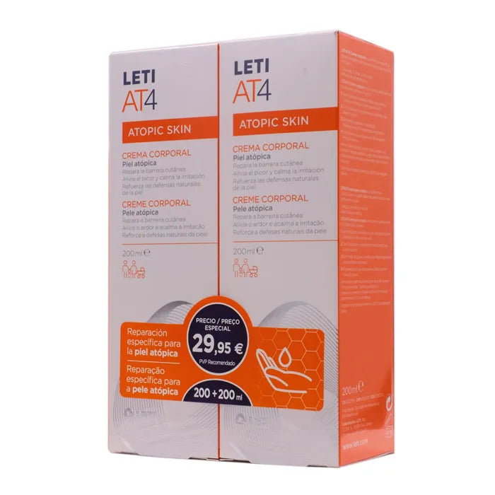 Leti At4 Body Cream Set 2 Pieces