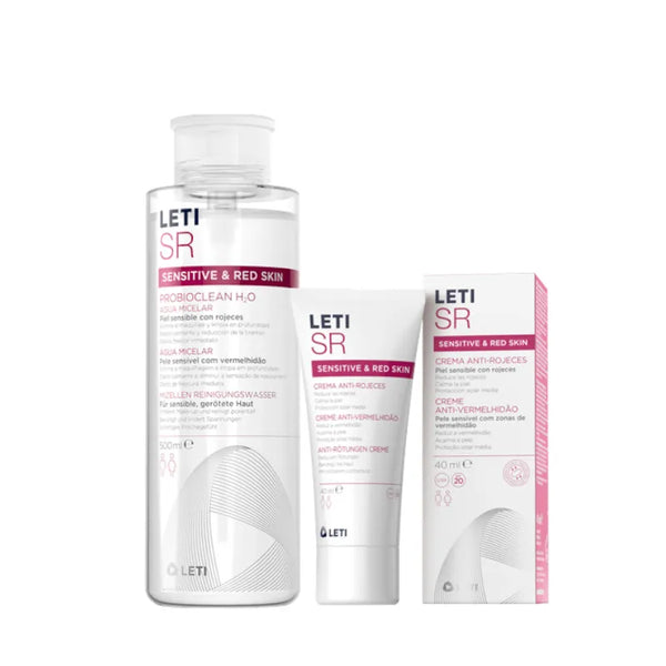 Leti SR Crème Anti-Rougeurs Coffret 2 Piéces 40ml - Batty Beauty