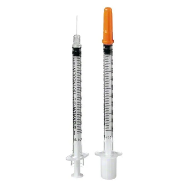 Seringue à insuline C/AG 1ml 0,33 X 12mm 10 Unités - ICO