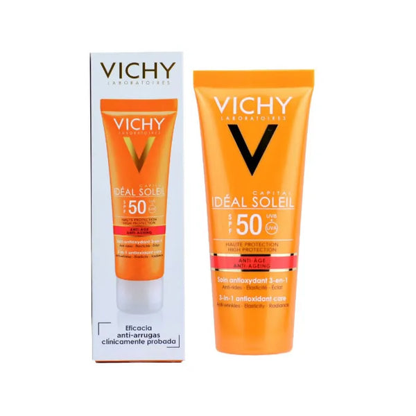Vichy Capital Ideal Soleil Anti-aging SPF50 50ml - Batty Beauty