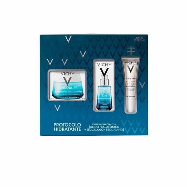 Vichy Mineral 89 Hydration Boost Cream 72h Coffret 3 Produits 50ml - Batty Beauty