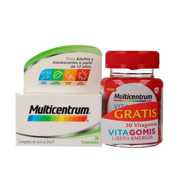 Multicentrum 30 Comprimés Coffret 2 Pièces - Batty Beauty