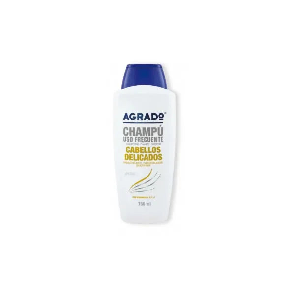 Agrado Shampooing Cheveux Délicats 750ml - Batty Beauty