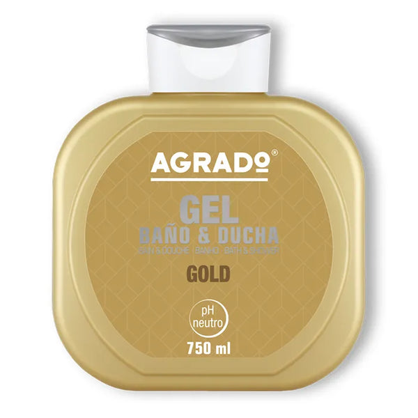 Agrado Gold Shower Gel 750ml - AGRADO