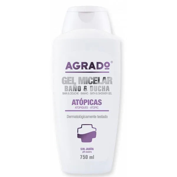Agrado Gel Micelar Pieles Atopicas 750 - Batty Beauty
