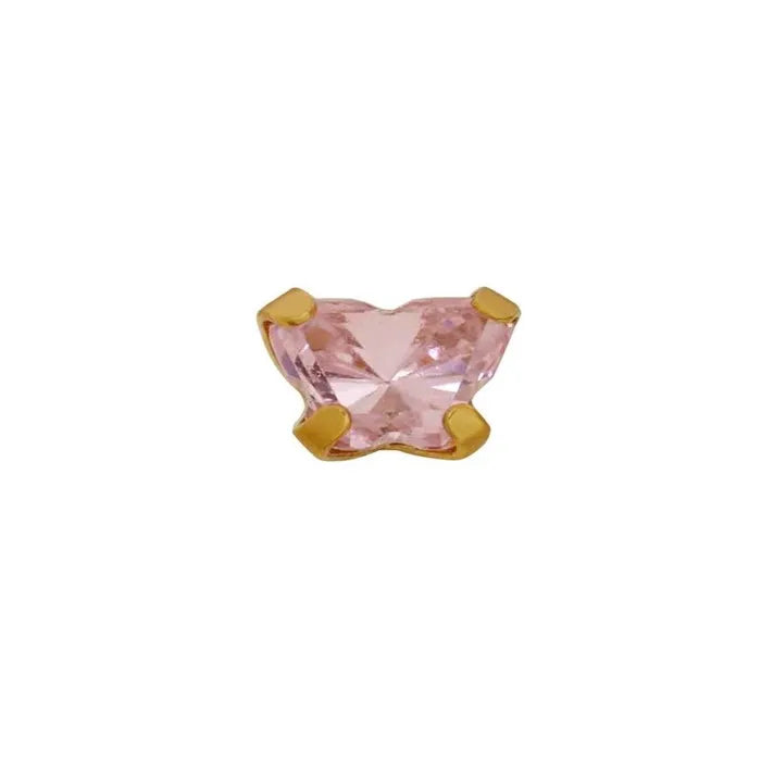 Prim Inverness 896-10 Boucles d'oreilles papillon rose