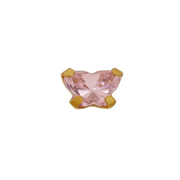 Prim Inverness 896-10 Boucles d'oreilles papillon rose - Batty Beauty