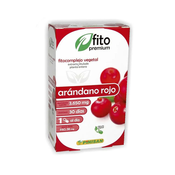 Pinisan Fitopremium Arandano Rojo 30 Caps - Batty Beauty