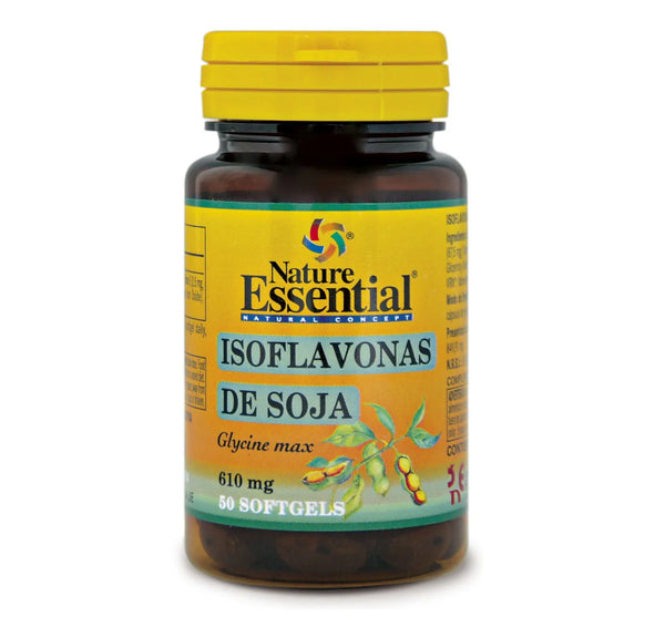 Nature Ess Isoflavonas De Soja 620 Mg 50 Perlas - Batty Beauty