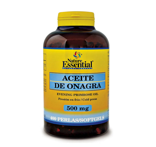 Nature Ess Aceite De Onagra 500 Mg 10 Gla 400 Perlas - Batty Beauty