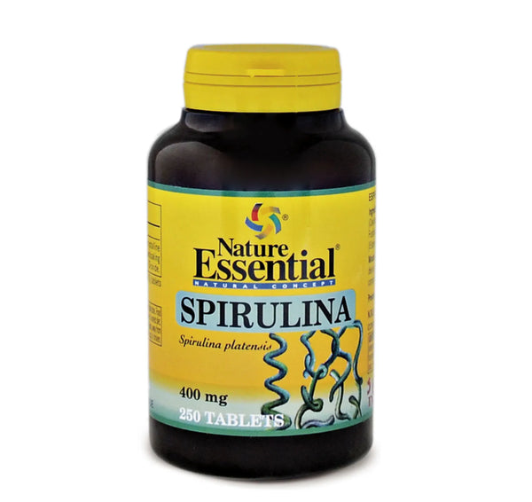 Nature Ess Espirulina 400 Mg 250 Tabletas - Batty Beauty