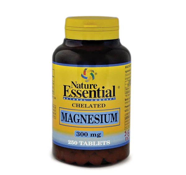 Nature Ess Magnesio Quelado300 Mg 250 Tabletas - Batty Beauty