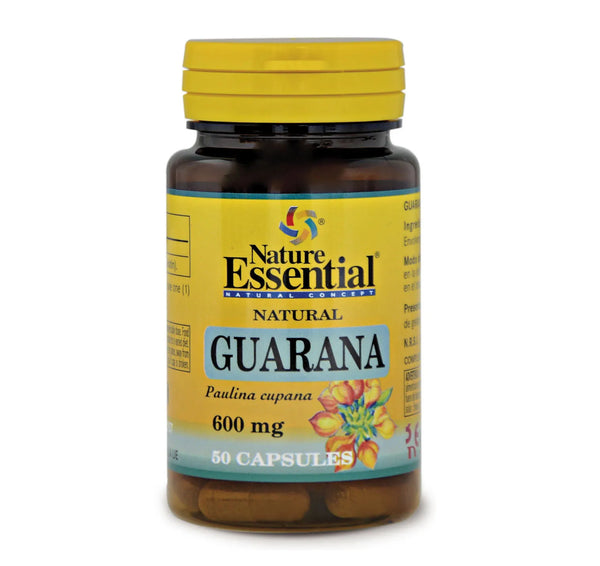 Nature Ess Guarana 600 Mg 50 Caps - Batty Beauty
