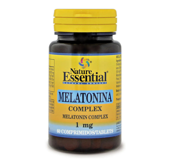Nature Ess Melatonina 1 Mg Complex 60 Comp - Batty Beauty