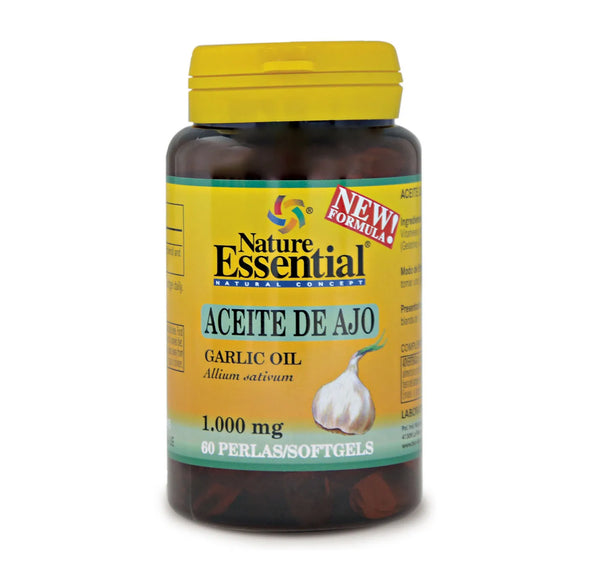 Nature Ess Garlic Oil 1000 Mg 60 Perlas - Batty Beauty