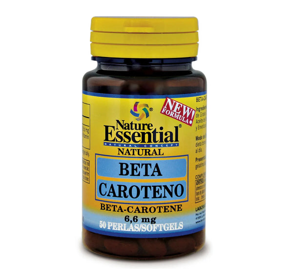 Nature Ess Beta-Caroteno 50 Perlas - Batty Beauty