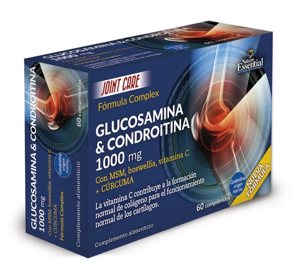 Nature Ess Glucosamina Condroitina Msm 1000 Mg 60 Comp Bliste - Batty Beauty