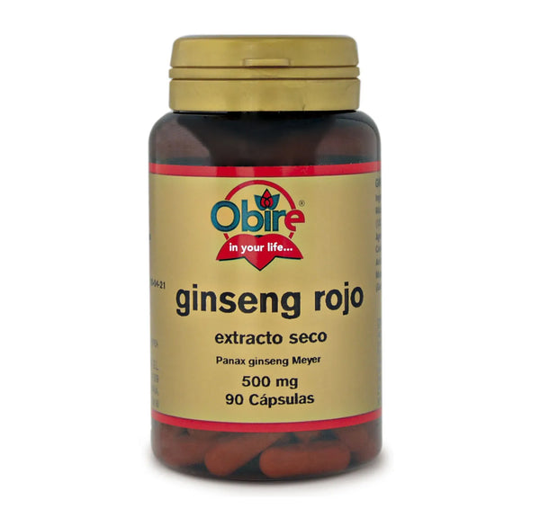 Obire Ginseng Rojo Ext Seco 500 Mg 90 Caps - Batty Beauty