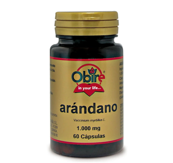 Obire Arandano 1000 Mg 60 Caps - Batty Beauty
