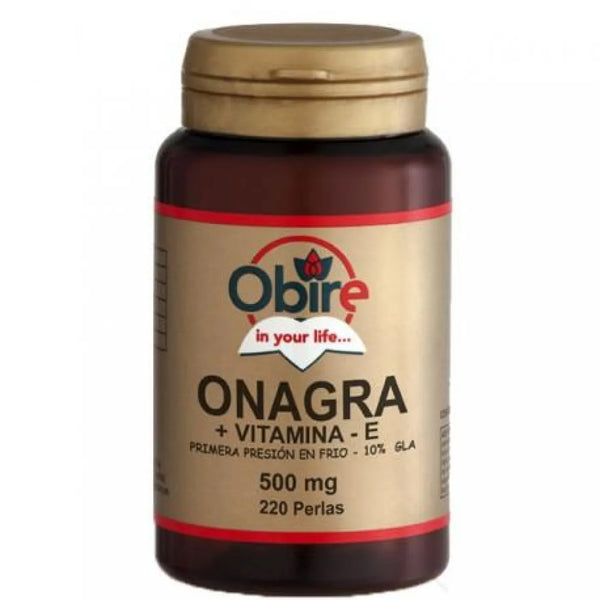 Obire Aceite De Onagra 500 Mg 450 Perlas - Batty Beauty