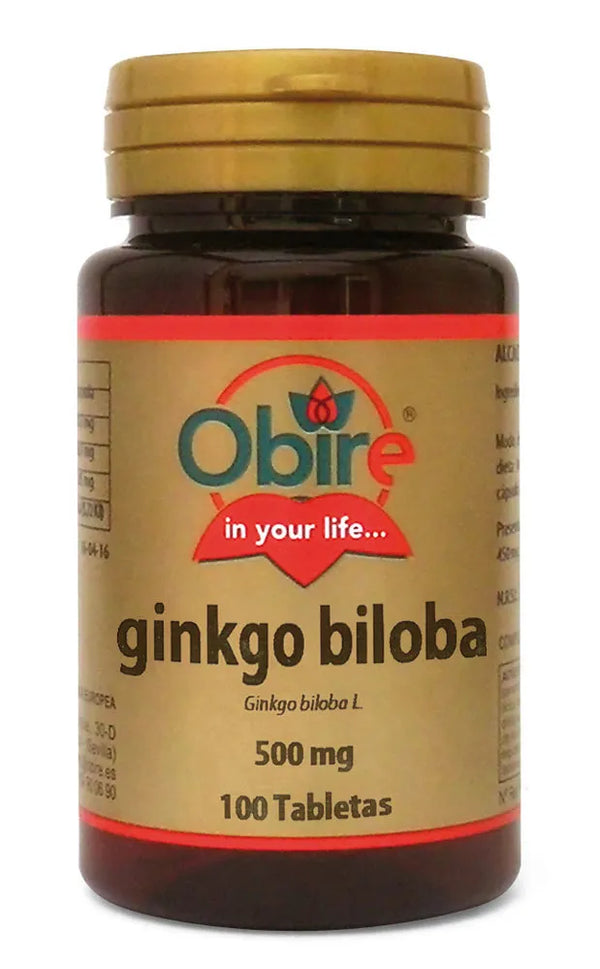 Obire Ginkgo Biloba 500 Mg Ext Seco 100 Comp - Batty Beauty