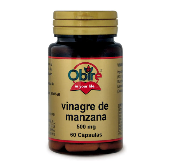 Obire Vinagre De Manzana 500 Mg 60 Caps - Batty Beauty