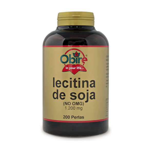 Obire Lecitina De Soja 1200 Mg 200 Perlas - Batty Beauty
