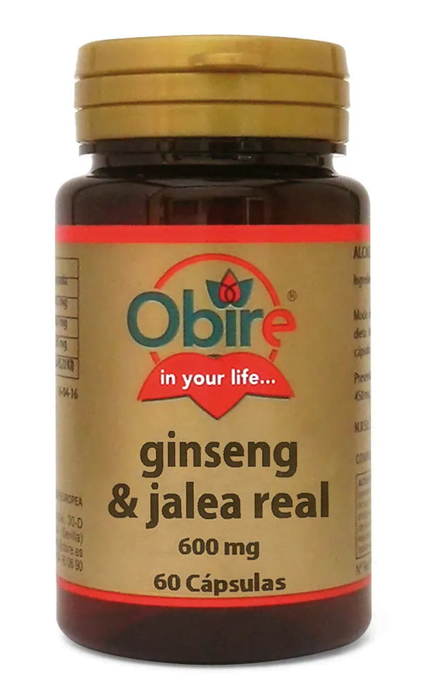 Obire Ginseng Jalea Real 600 Mg 60 Caps - Batty Beauty