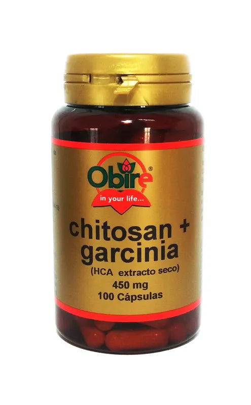 Obire Chitosan y Hca-Garcinia Ext Seco 450 Mg 100 Caps - Batty Beauty
