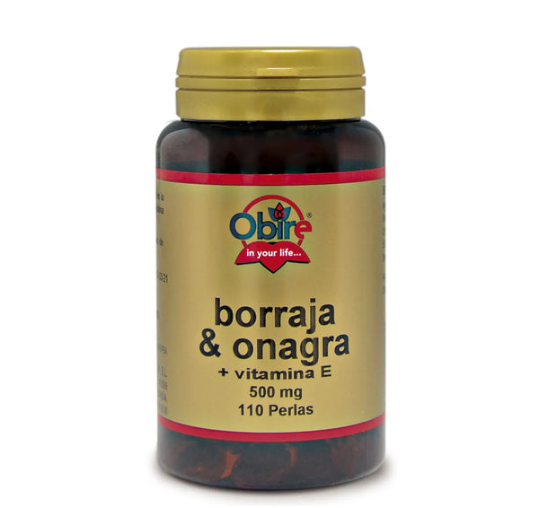 Obire Borraja y Onagra 700 Mg 110 Perlas - Batty Beauty