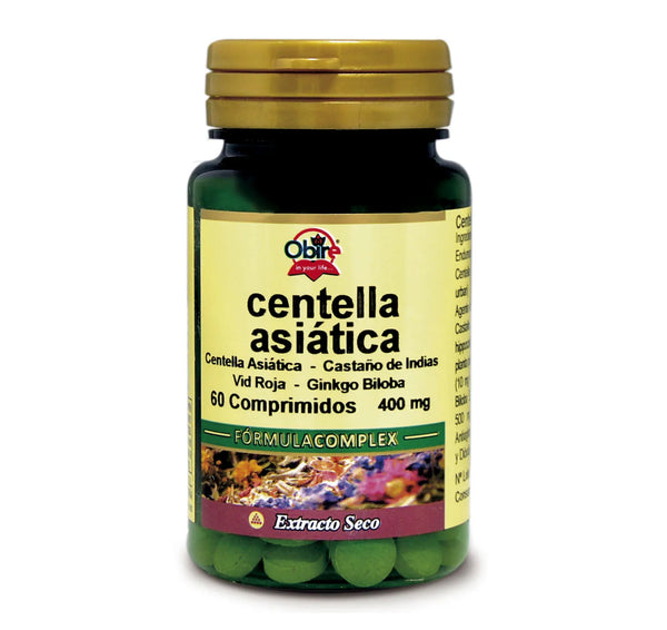 Obire Centella Asiatica Complex 400 Mg Extrac Seco 60 C - Batty Beauty