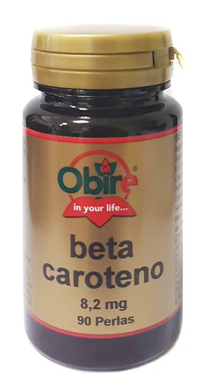 Obire Beta-Caroteno 8,2 Mg 90 Perlas - Batty Beauty