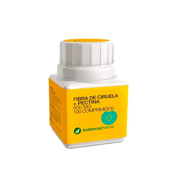 Botánicapharma Prune Fibre + Pectine 500mg 100 Comprimés - Batty Beauty