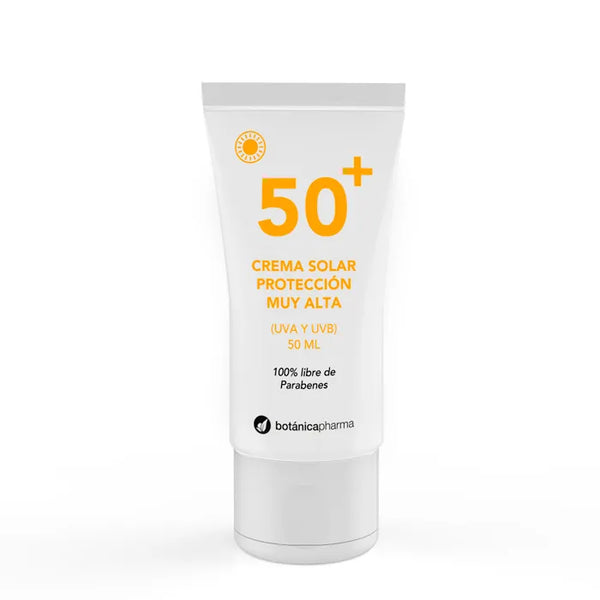 Botánicapharma Crème Solaire pour le Visage Spf50+ 50ml - Batty Beauty