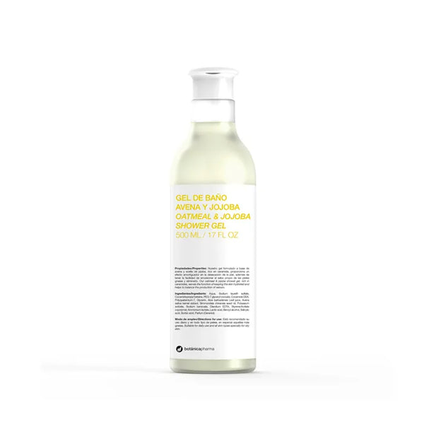 Botánicapharma Gel de Bain à L'avoine et au Jojoba 500ml - Batty Beauty
