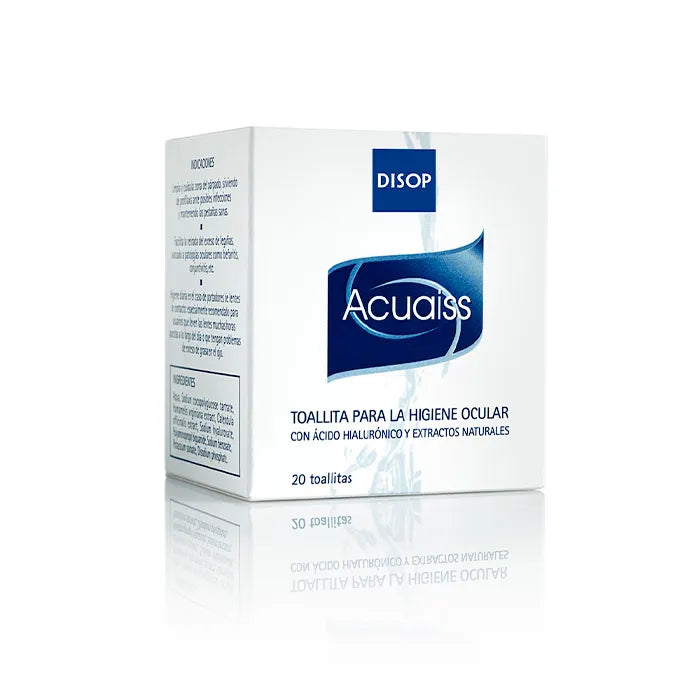 Disop Acuaiss Lingettes pour les Yeux 20U