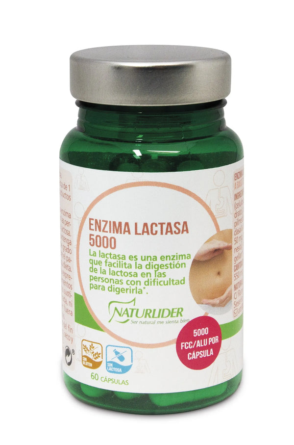 Naturlider Enzima Lactasa 5000 Fcc 60 Cap - Batty Beauty
