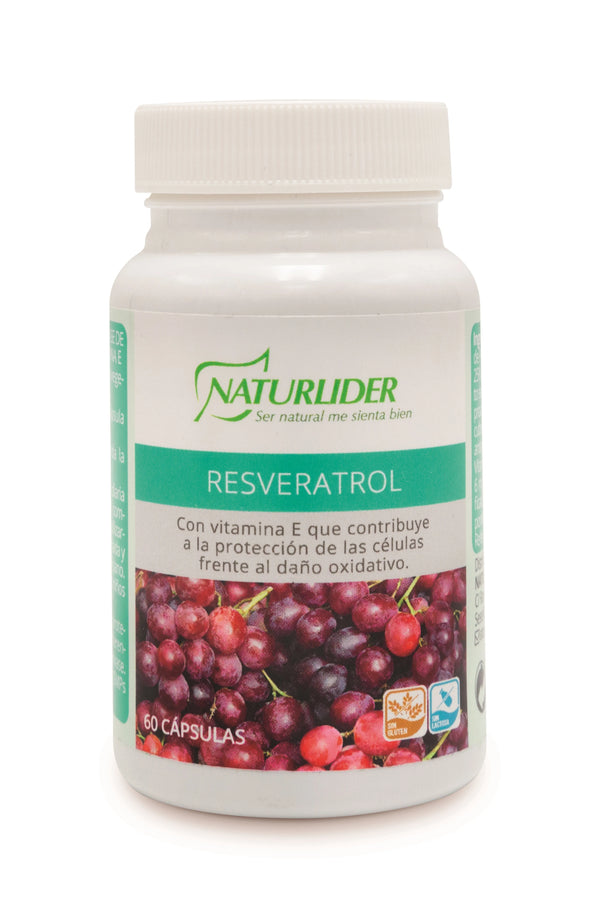 Naturlider Resveratrol 60 Vcaps - Batty Beauty